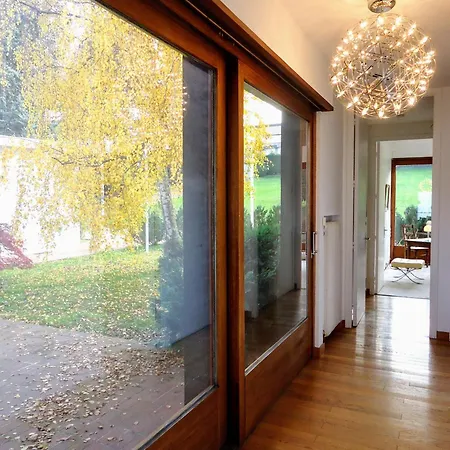 Villa Evian With Geneva Views In 1960 Mid-century Modern Style *
