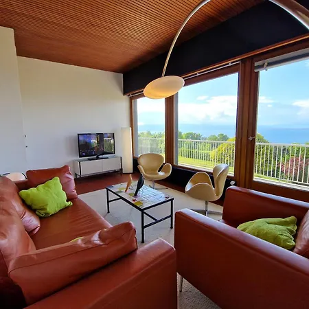 Evian With Geneva Views In 1960 Mid-century Modern Style Villa